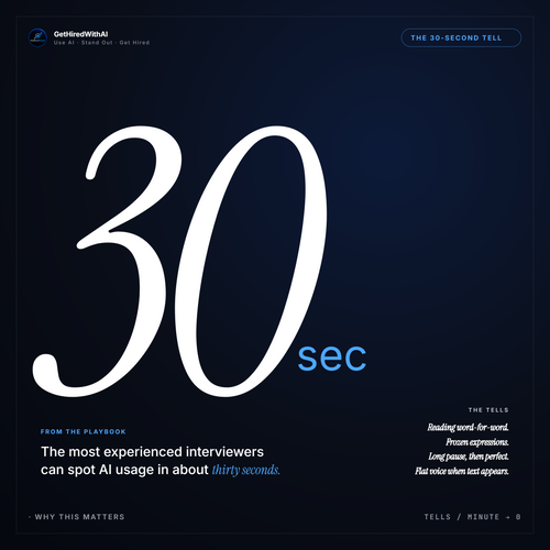 1-on-1 AI Interview Practice Session (30 Minutes) — GetHiredWithAI
