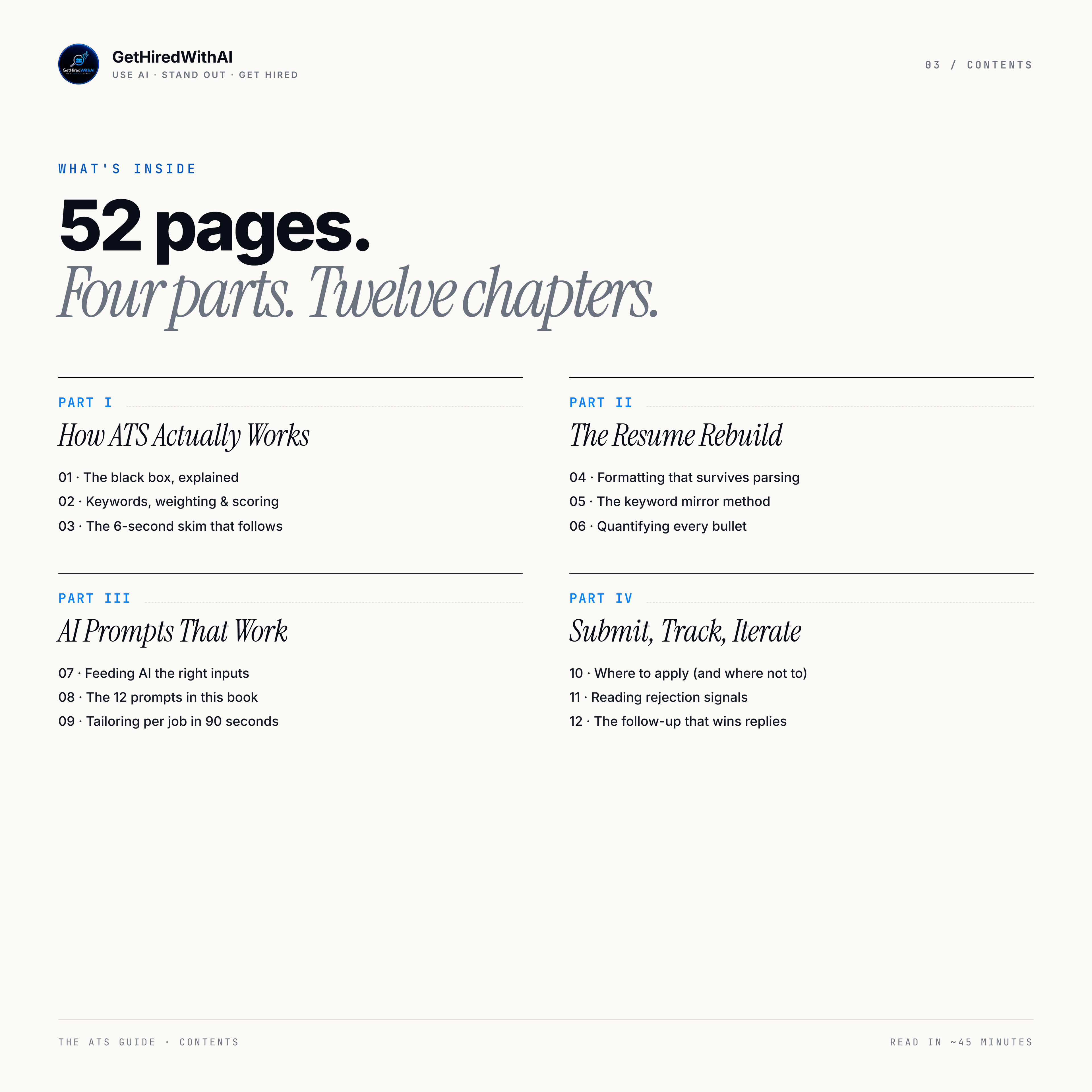 ATS Guide — GetHiredWithAI