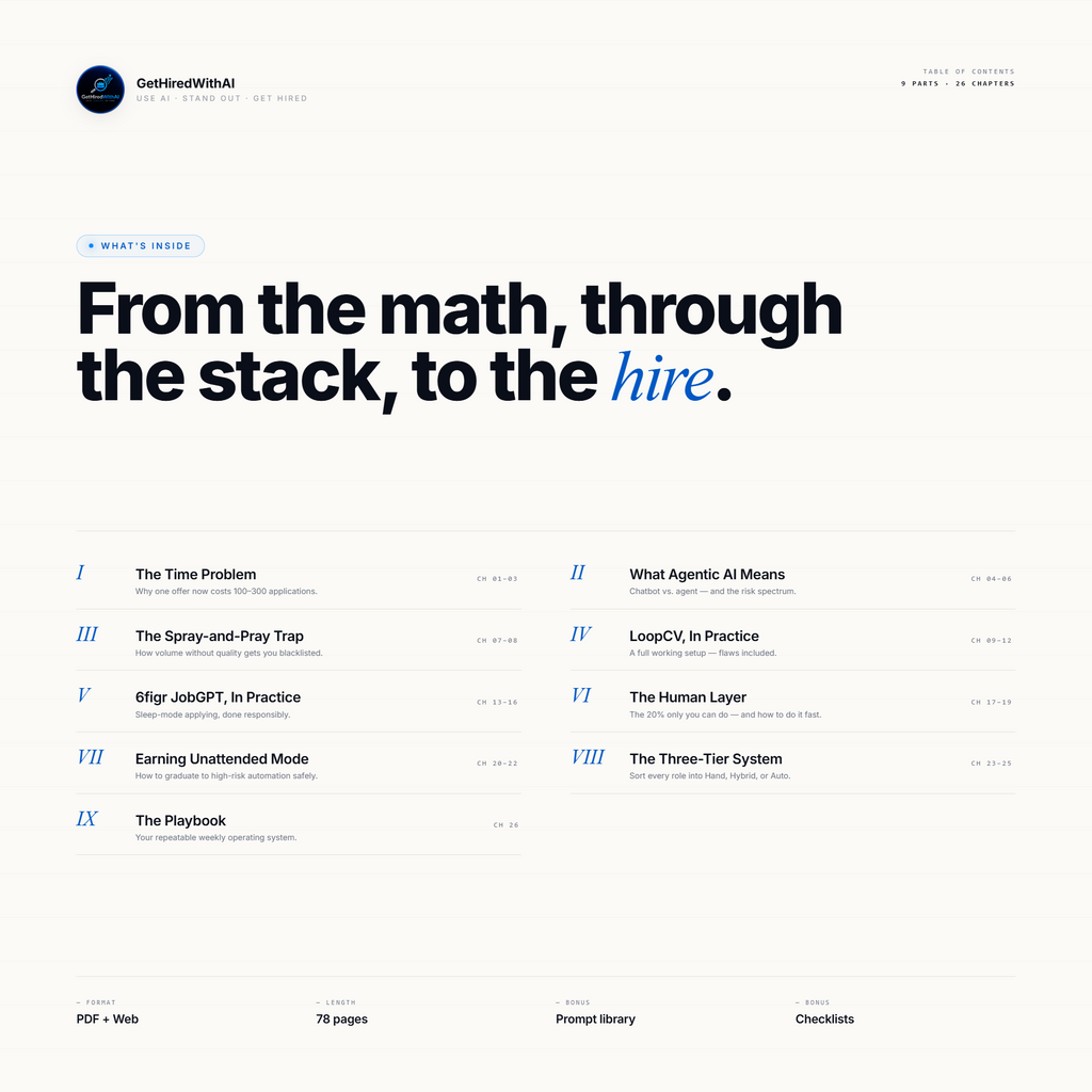 The Autopilot Job Search — GetHiredWithAI