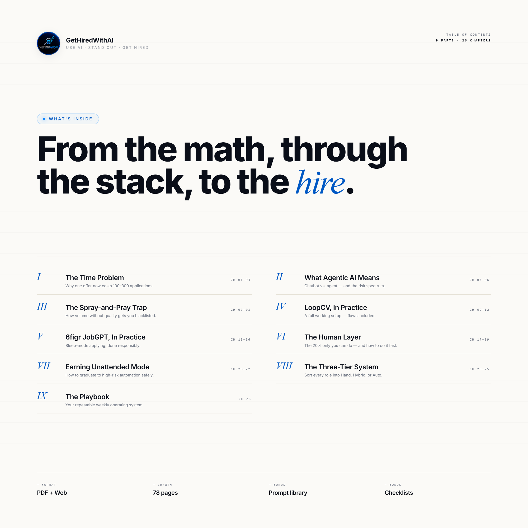 The Autopilot Job Search — GetHiredWithAI