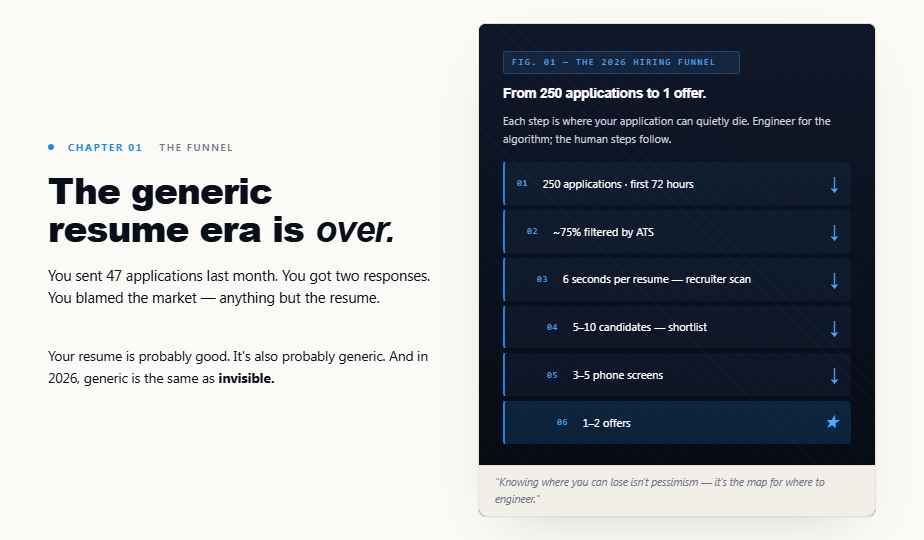 The Resume Customization Playbook — GetHiredWithAI