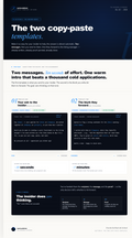 Email Copy-Paste Templates — GetHiredWithAI